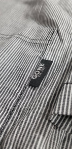 Striped button-up tee - GONE